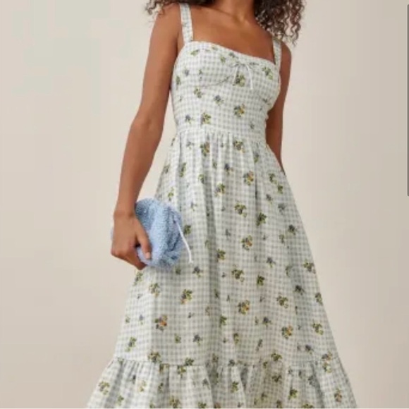 Reformation Maegan Linen Dress - Picture 2 of 4